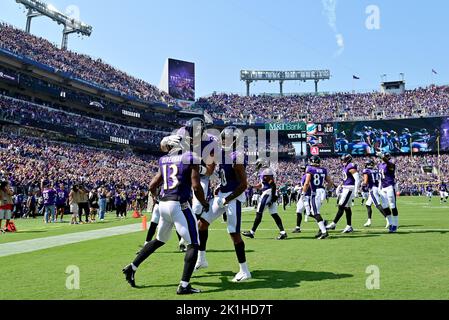 Baltimore Ravens linebacker Kristian Welch (57) during an NFL football game  against the New Orleans Saints, Monday, Nov. 7, 2022, in New Orleans. (AP  Photo/Tyler Kaufman Stock Photo - Alamy