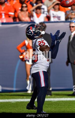 DENVER, CO - SEPTEMBER 25: Denver Broncos wide receiver Jerry Jeudy (10) is  tackled by San Francisco 49ers safety Tashaun Gipson Sr. (31) after a catch  in the first half during a