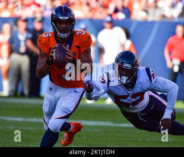 October 8, 2018 - East Rutherford, New Jersey, U.S. - New York Jets  defensive back Marcus Maye (26) breaks up a pass intended for Denver  Broncos wide receiver Courtland Sutton (14) in