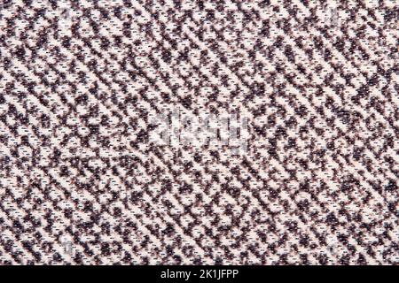 Brown Knitted fabric background or texture Stock Photo