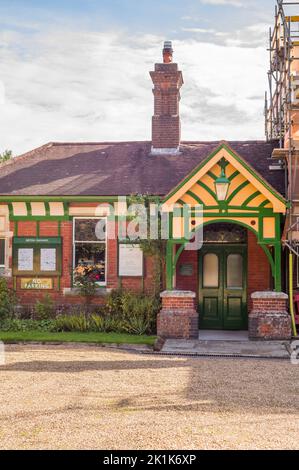 Bluebell Railway and surrounds in East Sussex. Stock Photo