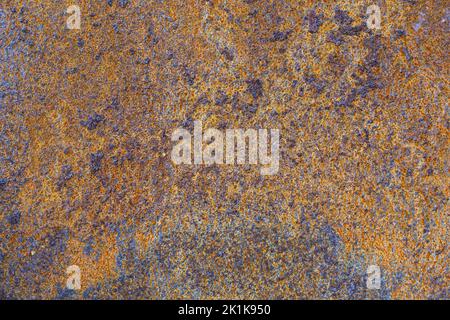 Rust metal background. Rusty texture old iron steel surface plate. Grunge, aged, corrosion material backdrop. High quality photo Stock Photo