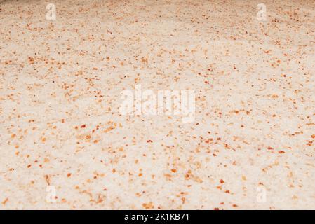 Background of infinity pink himalayan salt stones Stock Photo