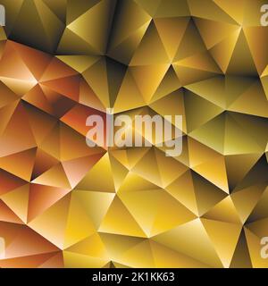 Polygonal rainbow mosaic background. Abstract low poly vector illustration. Triangular pattern, copy space. Template geometric business design with Stock Vector