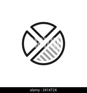 Simple of Finance Related Vector Line Icon. Contains such Icon as analysis. Thin outline icon pack. Stock Vector