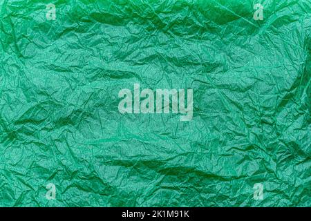 green creased paper texture background. High quality photo Stock Photo