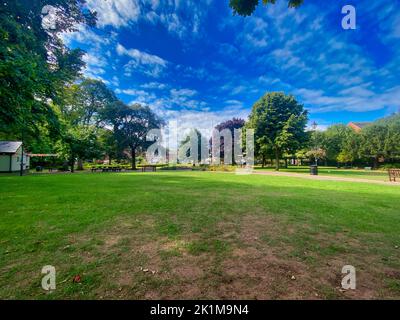 Manor Gardens Park in Exmouth Stock Photo