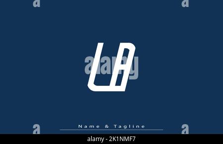 Alphabet letters Initials Monogram logo LB , BL Stock Vector