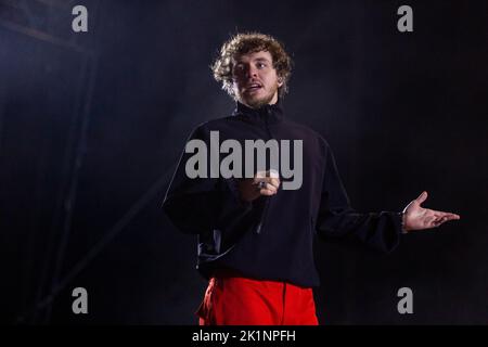 Las Vegas, USA. 18th Sep, 2022. Jack Harlow during the Life Is Beautiful Music Festival on September 18, 2022, in Las Vegas, Nevada (Photo by Daniel DeSlover/Sipa USA) Credit: Sipa USA/Alamy Live News Stock Photo