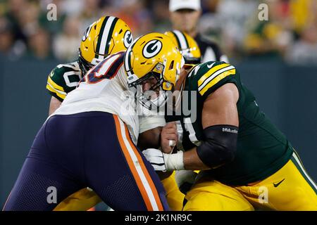 Green Bay Packers center Josh Myers (71) pictured before an NFL football  game against the Washington Commanders, Sunday, October 23, 2022 in  Landover. (AP Photo/Daniel Kucin Jr Stock Photo - Alamy