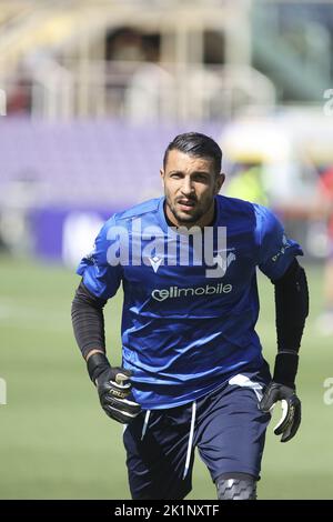 Alessandro Berardi of Hellas Verona FC looks on prior to the Serie A  football match between US Sassuolo and Hellas Verona FC Stock Photo - Alamy