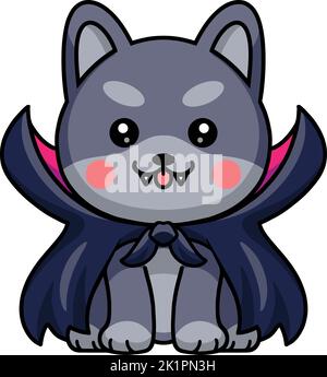 Cartoon of a vampire kawaii Stock Vector Image & Art - Alamy