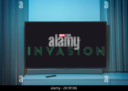 Secret Invasion tv poster Stock Photo - Alamy