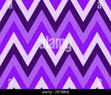 vector seamless pattern background purple violet zigzag line Stock Vector