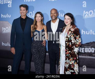 Steven Levitan, Kristina Levitan, Keegan-Michael Key, Elle Key Arrives ...