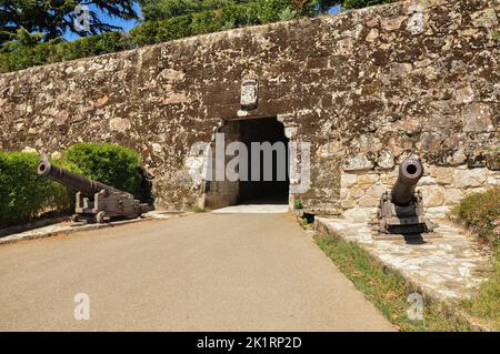 Monte del Castro park in Vigo, Spain Stock Photo