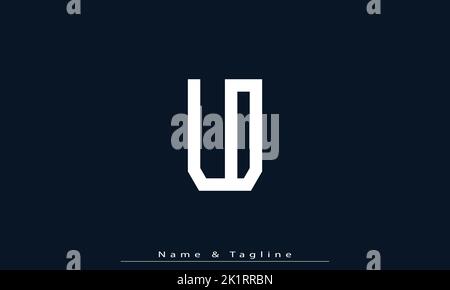 Alphabet letters Initials Monogram logo LD , DL Stock Vector