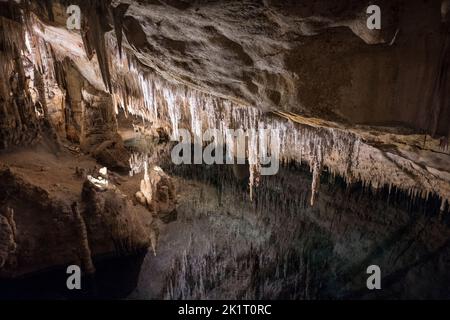 Drach cuevas, Dragon caves, Hams caves, Mallorca, Spain, underground Stock Photo