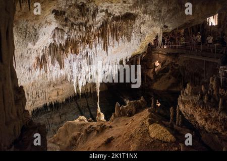 Drach cuevas, Dragon caves, Hams caves, Mallorca, Spain, underground Stock Photo