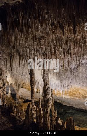 Drach cuevas, Dragon caves, Hams caves, Mallorca, Spain, underground Stock Photo