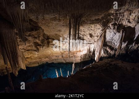 Drach cuevas, Dragon caves, Hams caves, Mallorca, Spain, underground Stock Photo