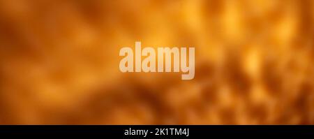orange panoramic abstract wavy ligt pattern or background Stock Photo