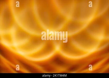 abstract orange wavy ligt pattern or background Stock Photo