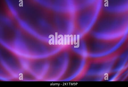 abstract purple wavy ligt pattern or background Stock Photo