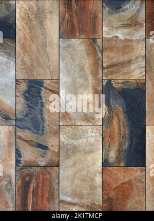 fine stone tile wall for background Stock Photo