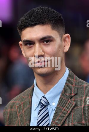 September 20th, London, UK. Archie Renaux arriving at the Catherine Called Birdy UK Premiere, Curzon Mayfair, London. Credit: Doug Peters/EMPICS/Alamy Live News Stock Photo