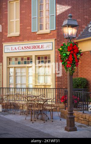 The French pavilion at Epcot Center, Orlando, Florida, USA Stock Photo ...