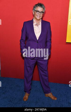 Amanda Bearse attends the premiere of Universal Pictures's "Bros" at