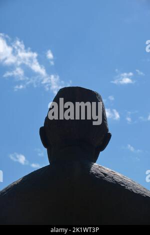 A statue, tribute to Lal Bahadur Shastri, one of the Indian ...