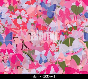 Background pattern abstract seamless design Stock Vector