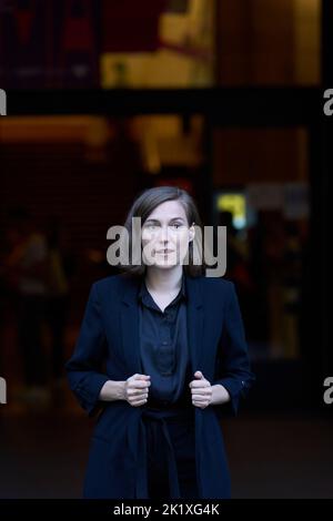 September 20, 2022, Madrid, Madrid, Spain: Carla Simon attended 'Carta a mi madre para mi hijo' Red Carpet during 70th San Sebastian International Film Festival at Tabakalera on September 20, 2022 in Donostia / San Sebastian, Spain (Credit Image: © Jack Abuin/ZUMA Press Wire) Stock Photo