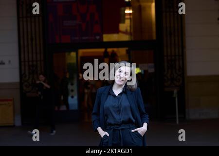 September 20, 2022, Madrid, Madrid, Spain: Carla Simon attended 'Carta a mi madre para mi hijo' Red Carpet during 70th San Sebastian International Film Festival at Tabakalera on September 20, 2022 in Donostia / San Sebastian, Spain (Credit Image: © Jack Abuin/ZUMA Press Wire) Stock Photo