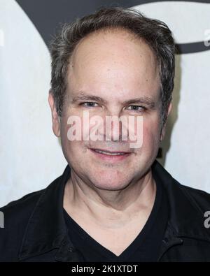 Hollywood, United States. 20th Sep, 2022. HOLLYWOOD, LOS ANGELES, CALIFORNIA, USA - SEPTEMBER 20: Eddie Trunk arrives at the Los Angeles Premiere Of 9.14 Pictures' 'DIO: Dreamers Never Die' held at the TCL Chinese 6 Theatres Complex on September 20, 2022 in Hollywood, Los Angeles, California, United States. The documentary film explores the life, career and impact of beloved heavy metal frontman Ronnie James Dio. (Photo by Xavier Collin/Image Press Agency) Credit: Image Press Agency/Alamy Live News Stock Photo