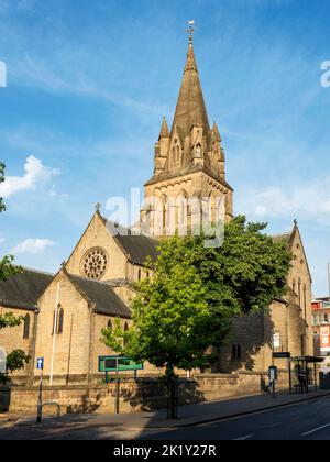 Cathedral Church of St Barnabas Nottingham Nottinghamshire England Stock Photo