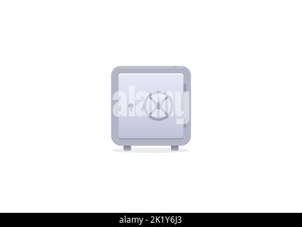 Strongbox icon. Safe vector illustration. Stock Vector