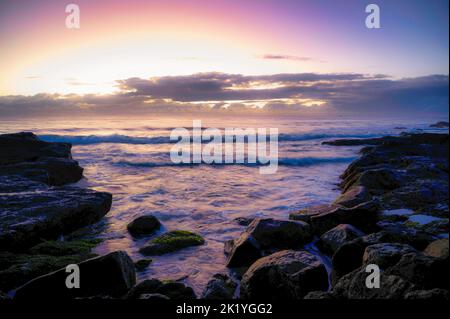 Australia Beach Snapper Rocks A scenic shot of a rocky beach at Snapper Rocks in Gold Coast ...