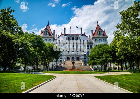 The center of administration in Albany, New York Stock Photo