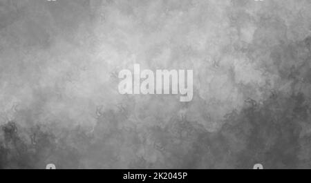 Abstract light gray textured background black and white grunge overlay texture with grey colors and watercolor pattern grayscale backdrop Stock Photo