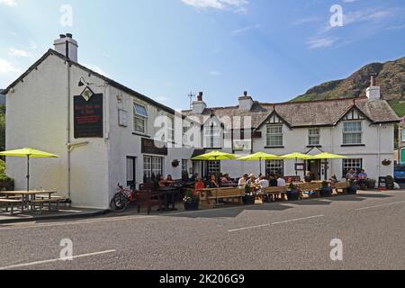 Black Bull Inn & Hotel, Coniston Stock Photo