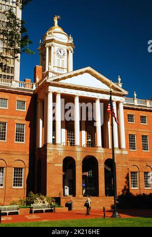 The Old State House, the First Connecticut State House in Hartford, is now a museum Stock Photo