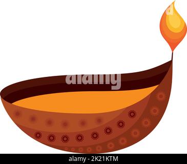 diwali celebration lantern Stock Vector