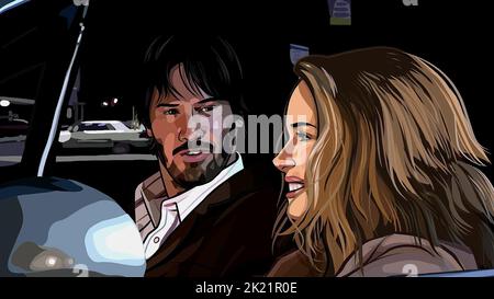 WINONA RYDER, KEANU REEVES, A SCANNER DARKLY, 2006 Stock Photo - Alamy