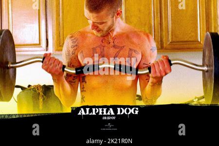 JUSTIN TIMBERLAKE , ALPHA DOG, 2006 Stock Photo