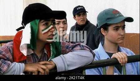 GOLNAZ FARMANI, IDA SADEGHI, SHAYESTEH IRANI, NAZANIN SEDIGHZADEH, OFFSIDE, 2006 Stock Photo