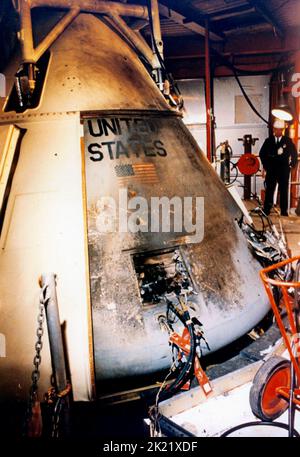 APOLLO 11 COMMAND MODULE, APOLLO 11: THE UNTOLD STORY, 2006 Stock Photo