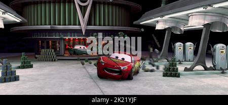 FLO, LIGHTNING MCQUEEN, CARS, 2006 Stock Photo